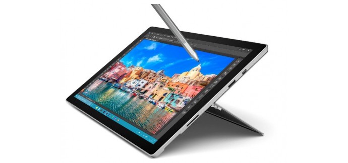 Amazon: - 15% sur la Surface Pro 4 12,3" (Intel Core M3, RAM 4Go, SSD 128Go, Windows 10)