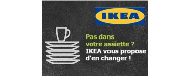 IKEA: IKEA vous échange votre vieille vaisselle contre des bons d'achat