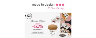 Made in Design: Fête des mères : jusqu'à -50% sur une sélection d'articles
