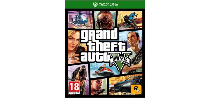 Amazon: GTA V sur Xbox One à 39,42€