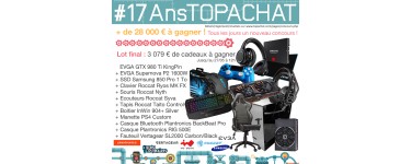 TopAchat: Grand jeu concours pour les 17 ans du site : + de 28 000€ de cadeaux à gagner