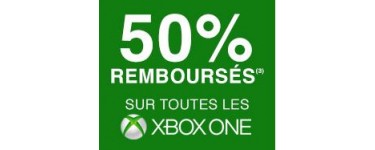 Cdiscount: 50% remboursés en 1 bon d'achat sur toutes les Xbox One