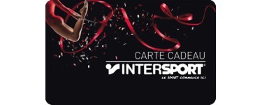 Intersport: 10 cartes cadeaux de 100€ à gagner