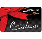 Dafy Moto: 30€ offerts pour l'achat d'une carte cadeau de 150€