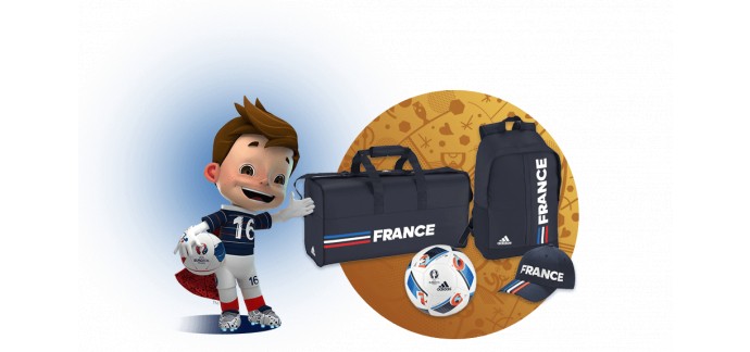 La Poste: 620 cadeaux Euro 2016 (sacs de voyage, ballons, casquettes..) à gagner 