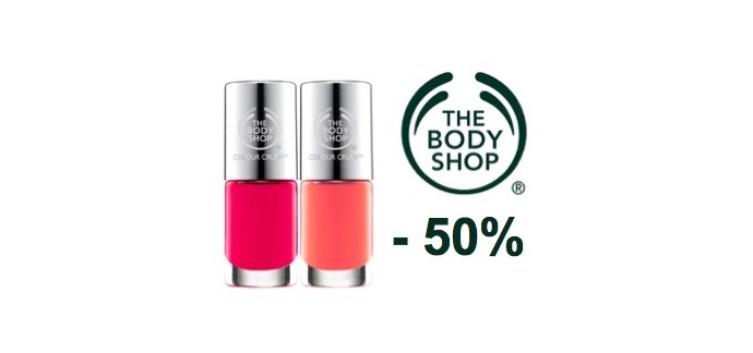 The Body Shop: 50% de réduction sur les vernis