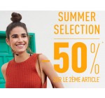 Pimkie: 50% de réduction immédiate sur le 2ème article de la collection summer