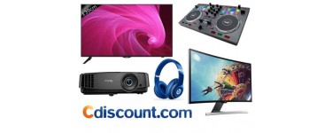 Cdiscount: Produits Image & Son (TV, vidéoprojecteur, ...) 100% remboursés en 1 bon d'achat