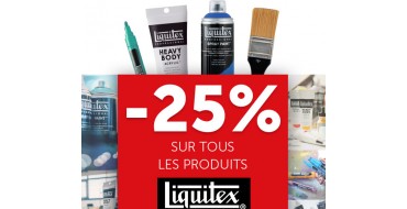 Le Géant des Beaux-Arts: -25% sur tous les produits Liquitex