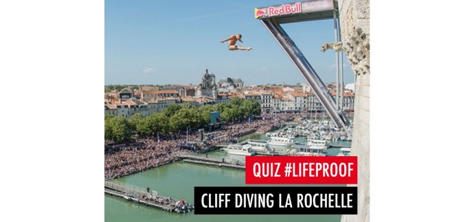 Darty: 1 week-end à la Rochelle pour assister en VIP au Cliff Diving Red Bull à gagner