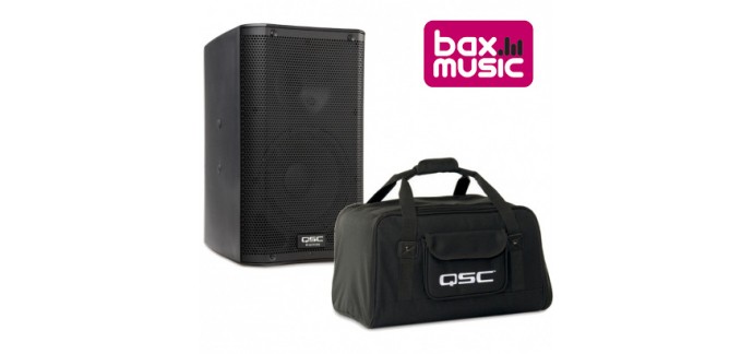 Bax Music: Un sac de transport offert pour l'achat d'une enceinte K.2 de la marque QSC