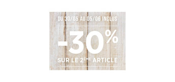 Bonobo Jeans: -30% sur le 2e article acheté