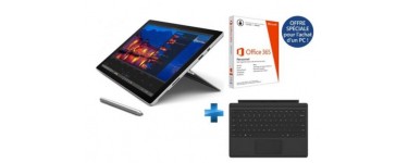 Rue du Commerce: Surface Pro 4 - SSD 128Go - RAM 4Go - Intel Core i5 + Clavier + Office à 879,78€