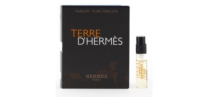 Nocibé: 1 échantillon du parfum Terre d'Hermès offert gratuitement