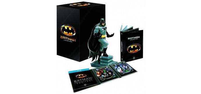 Amazon: Coffret DVD & Blu-ray collector Intégrale des 4 Films Batman 1989-1997 à 29,95€