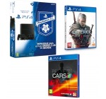 Cdiscount: PS4 1 To + 2e manette DualShock 4 Noire + The Witcher 3 + Project Cars à 399,99€