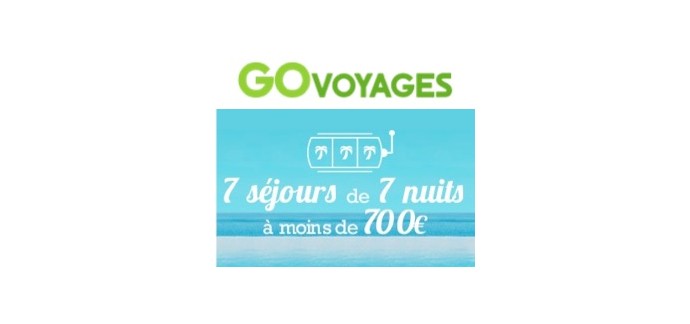 Go Voyages: 7 séjours de 7 nuits à l'étranger à moins de 700€ par personne