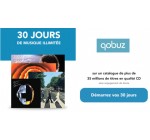 Qobuz: 30 jours d'essais gratuit au service de streaming avec Son-Vidéo.com