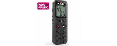 Bax Music: L'enregistreur vocal Philips DVT1150 Voice Tracer à 29€ au lieu de 59€