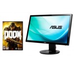 Amazon: Ecran PC Gamer LED 24'' Asus VG248QE + le jeu PC Doom pour 259,12€