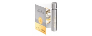 Azzaro: 1 échantillon de parfum Azzaro Wanted offert gratuitement 