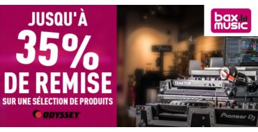 Bax Music: Jusqu'à -35% sur une sélection d'équipements pour DJ de la marque Odyssey