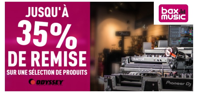 Bax Music: Jusqu'à -35% sur une sélection d'équipements pour DJ de la marque Odyssey