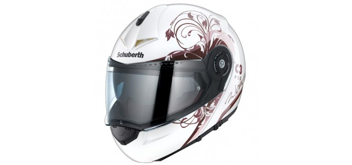 Motoblouz: Casque moto Schuberth C3 Pro Woman Euphoria Taille 50 à 279€
