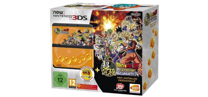 Fnac: New Nintendo 3DS + Dragon Ball Z : Extreme Butoden à 141,96€