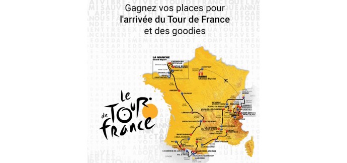 Le Parisien: 2 places pour l'arrivée du Tour de France et des goodies à gagner