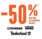 Courir: 50% de remise sur tous les produits soldés Converse, Vans et Timberland