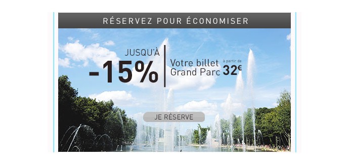 Puy du Fou: -15% sur votre billet Grand Parc en réservant à la dernière minute