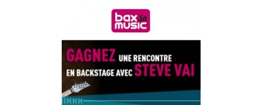 Bax Music: Rencontrez le guitariste Steve Vai à l'occasion d'un concert aux Pays-Bas