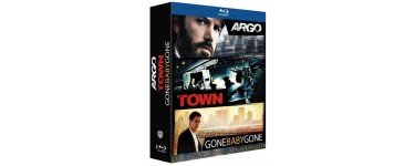 Amazon: Coffret Blu-ray Argo + The Town + Gone Baby Gone [Édition Limitée] à 8,72€