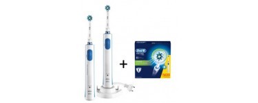 Darty: Pack de 2 brosses à dents électrique Oral B Pro 690 Duo Cross Action à 54,99€