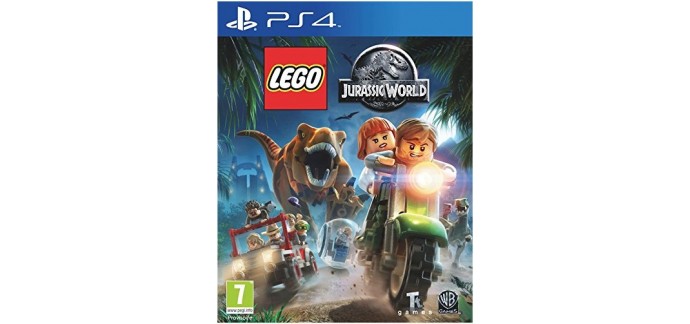 Amazon: Jeu Lego Jurassic World sur PS4 ou Xbox One à 24,99€