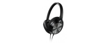 Fnac: Casque Audio Philips FX4MNL Pliable Noir à 39,99€ au lieu de 79,99€
