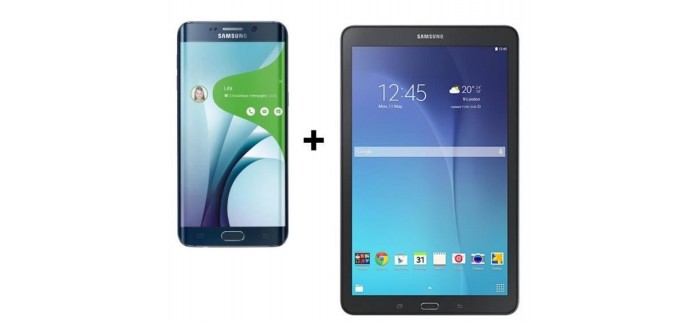 Cdiscount: Smartphone Samsung Galaxy S6 Edge+ + tablette Samsung Galaxy Tab E à 599€