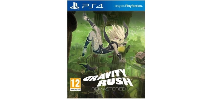 Cdiscount: Gravity Rush Remastered sur PS4 à 14,99€ au lieu de 24,80€