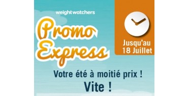 Weight Watchers: 1 ou 2 mois offerts pour 1 ou 2 mois achetés programme online