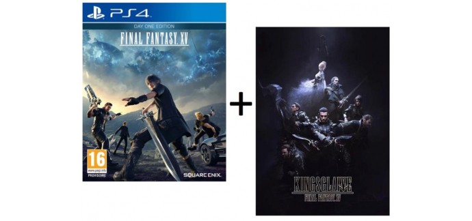 Fnac: Le blu-ray Kingsglaive offert pout tout précommande de Final Fantasy XV
