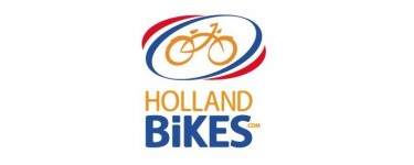 Hollandbikes: -15% sur votre commande d'équipements et vélo