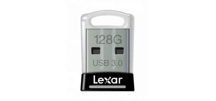 My Memory: Clé USB 3.0 Lexar JumpDrive S45 (jusqu'à 150 Mo/s) - 128 Go à 25.49€ 