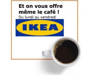 IKEA: Café offert du lundi au vendredi sur présentation de la carte IKEA FAMILY