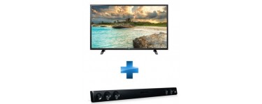 Rue du Commerce: TV LED Full HD 43" (108cm) LG 43LH500 + barre de son LAS260 BUN45187 à 379,99€