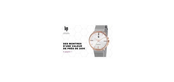 M6: Des montres femme Lip Dauphine à gagner 