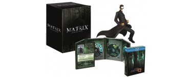 Cdiscount: Coffret Blu-ray collector Matrix 1, 2 et 3 + 1 statuette de Neo (30 cm) à 35,60€