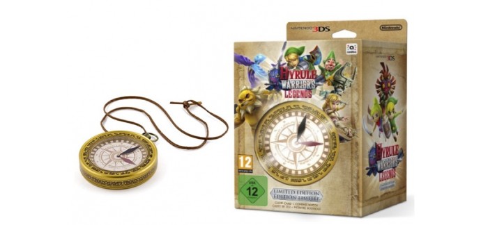 Amazon: Jeu Nintendo 3DS Hyrule Warriors Legends + 1 Montre Boussole à 34,99€