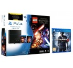 Amazon: PS4 1To + Lego Star Wars + Blu-ray The Force Awakens + Uncharted 4 à 399€