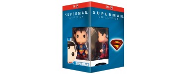 Amazon: Coffret DVD Superman Collection (5 films) + figurine Funko Pop! à 22,61€